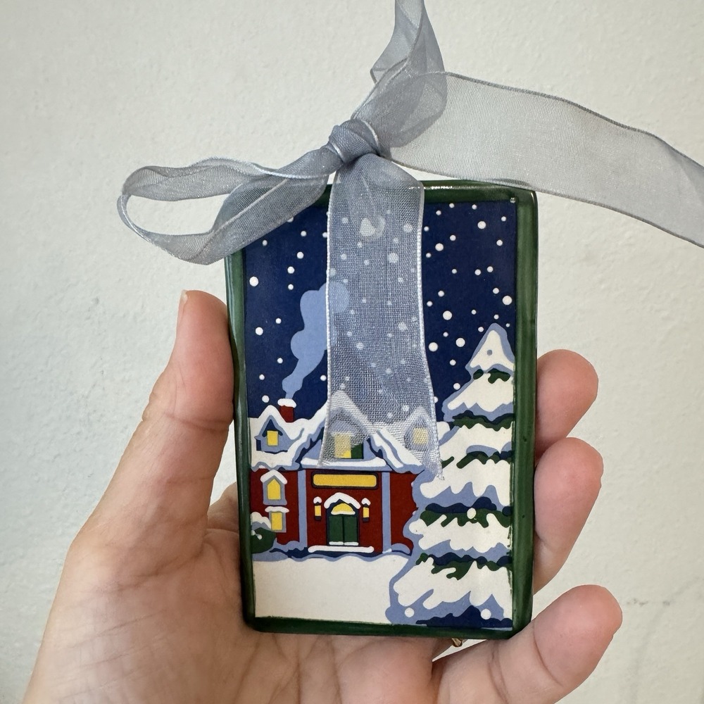 Temp-tations Christmas Winter Holiday Painted Xmas Ornament Temptations‎ Tara